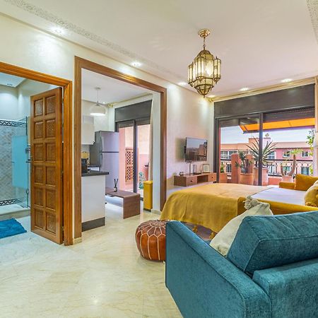 Le Jasmin - Appartement Authentique A Gueliz Marraquexe Exterior foto